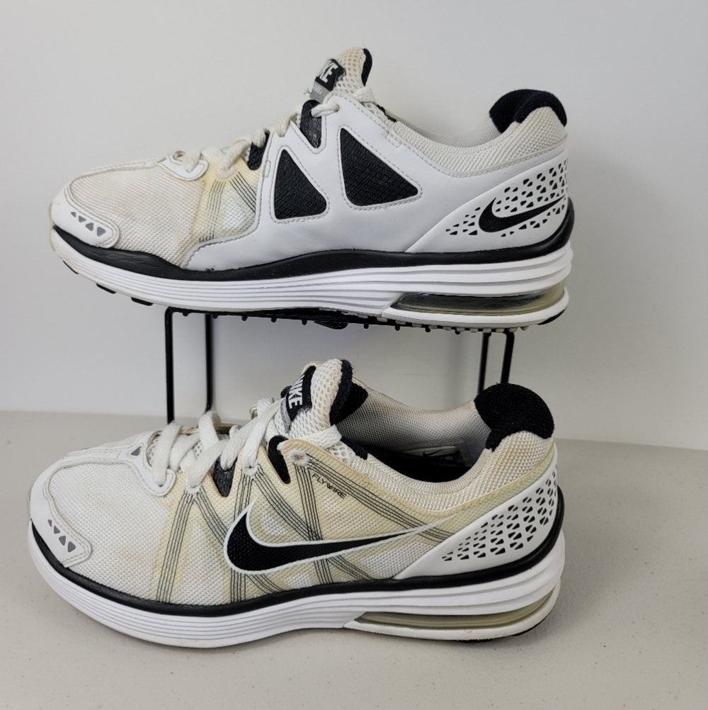 Nike LunarMX+ Flywire Women's Running Workout Shoe Sz 8